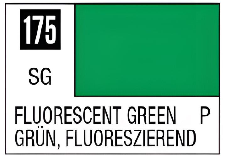 GSI Creos Mr. Color 175 - Fluorescent Green (Semi-Gloss/Primary)