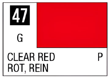 GSI Creos Mr. Color 47 - Clear Red (Gloss/Primary)