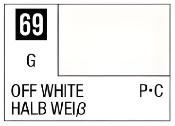 GSI Creos Mr. Color 69 - Off White (Gloss/Primary Car)