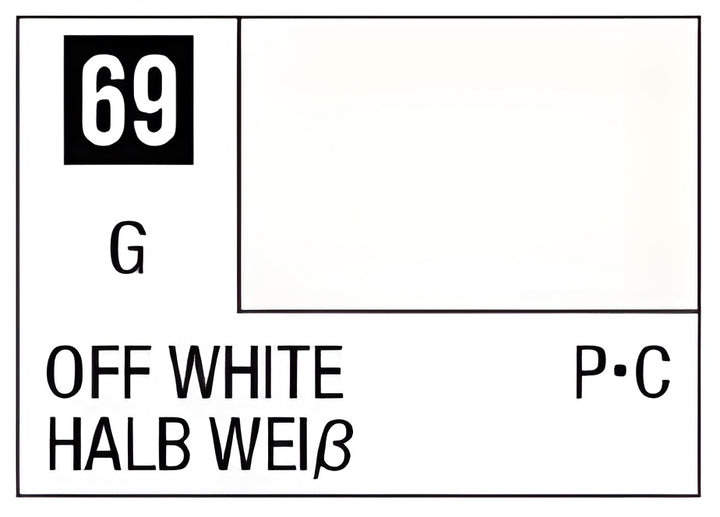 GSI Creos Mr. Color 69 - Off White (Gloss/Primary Car)