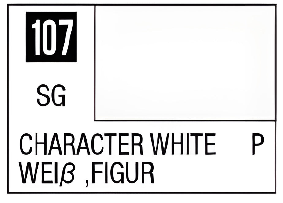 GSI Creos Mr. Color 107 - Character White (Semi-Gloss/Primary)