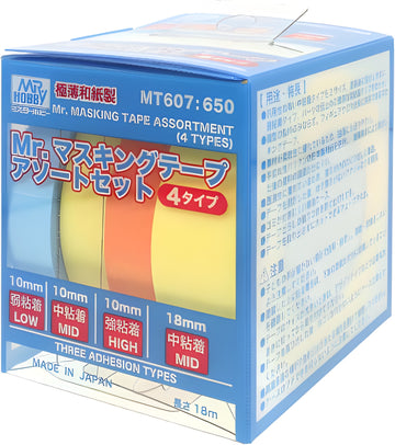 Mr.MASKING TAPE ASSORTMENT(4 TYPES)