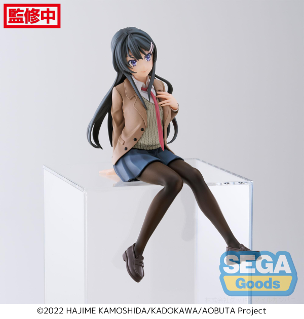 SEGA "Rascal Does Not Dream of a Knapsack Kid" PM Perching Figure "Mai Sakurajima" | 4580779536291