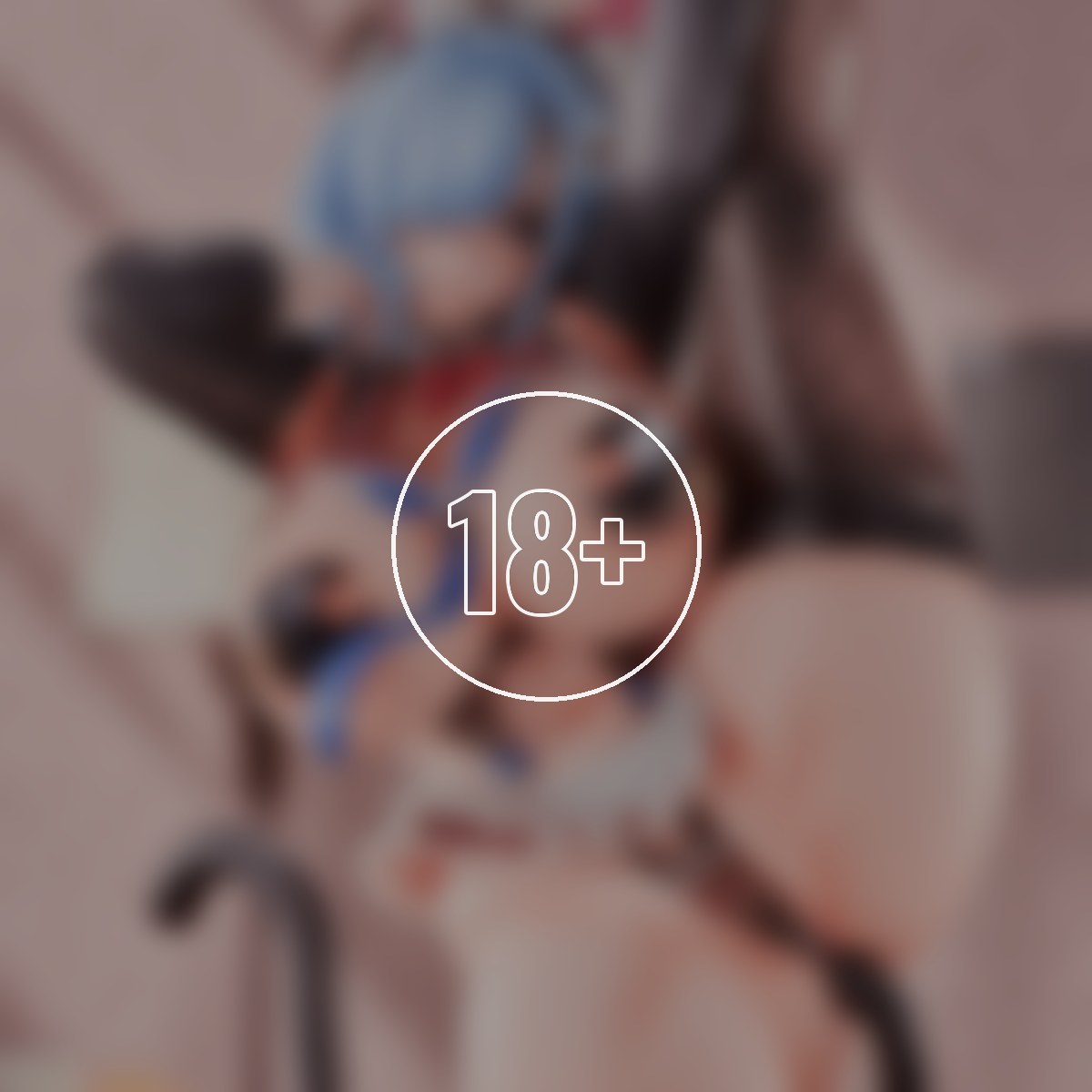 Lewd Girl Y-shaped Balance - Aoi Futatsuki - 18+ adults only cover