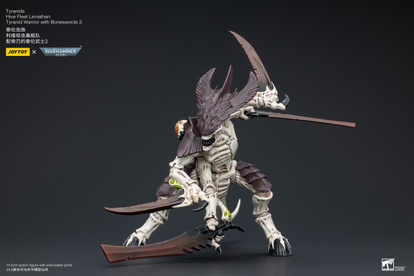 Joy Toy Tyranids Hive Fleet Leviathan Tyranid Warrior with Boneswords 2 | 6973130378766