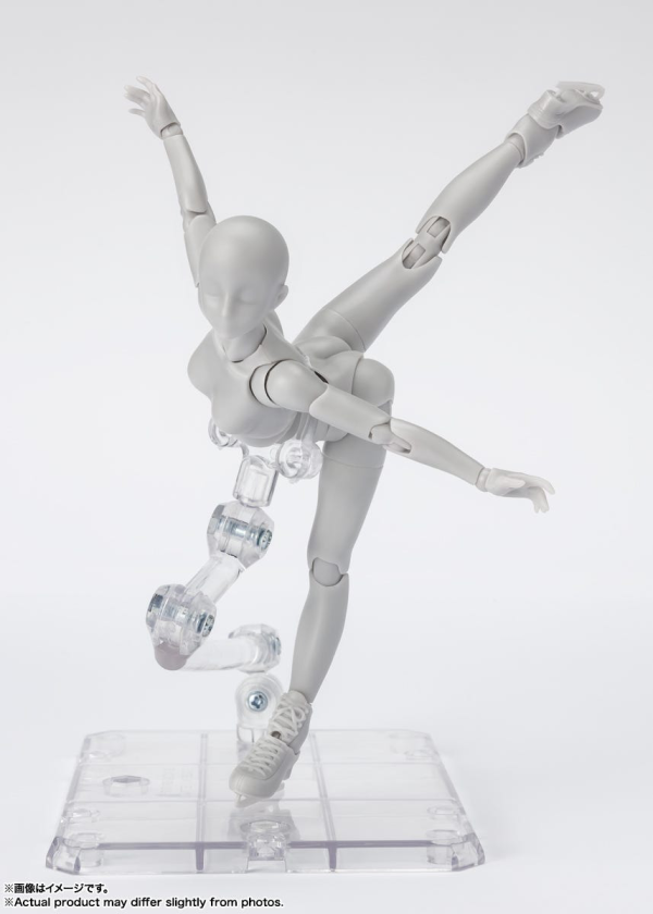 BANDAI Spirits Body-Chan -Sports- Edition DX Set (Gray Color ver.) , Tamashii Nations S.H.Figuarts(4573102649348)(4573102649348)
