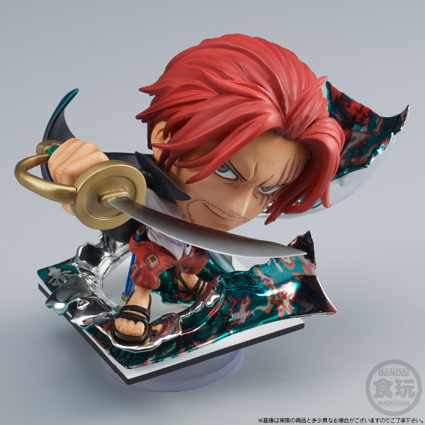 BANDAI One Piece Niformation Tsukuru Figure Shanks "One Piece", Bandai Shokugan Niformation | 4570117923104