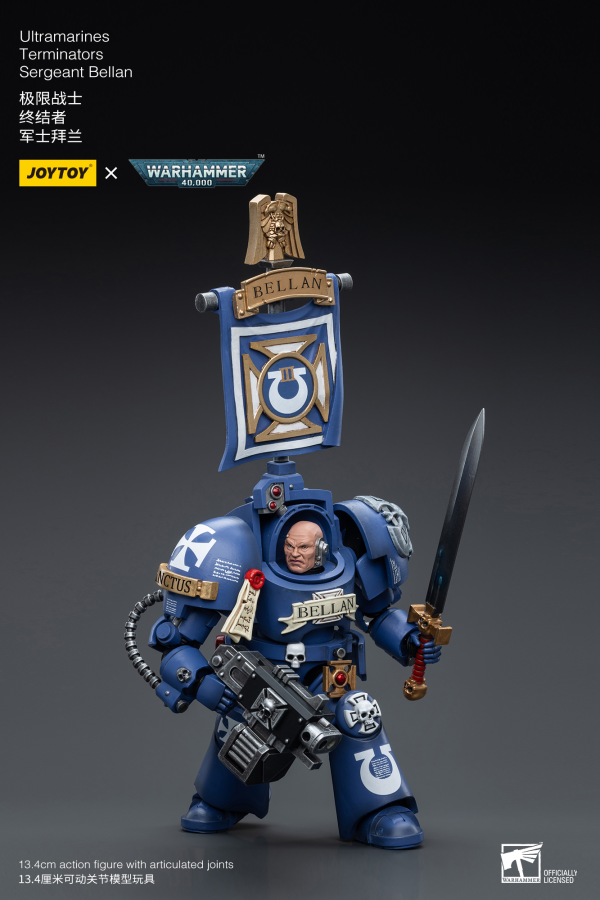 Joy Toy Ultramarines Terminators Sergeant Bellan(6973130376663)(6973130376663)