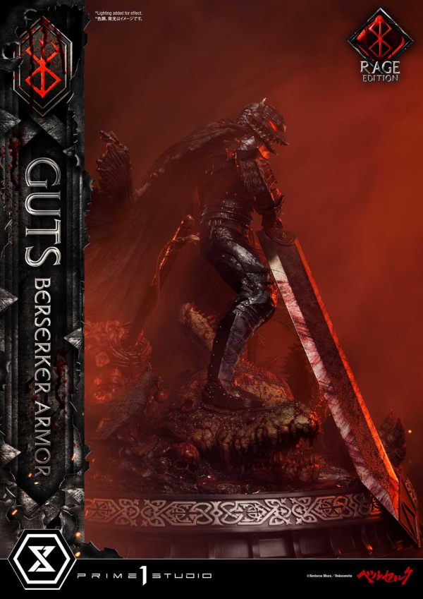 Prime 1 Studio Ultimate Premium Masterline Berserk Guts, Berserker Armor Rage Edition Deluxe Version(4582535948577)(4582535948577)