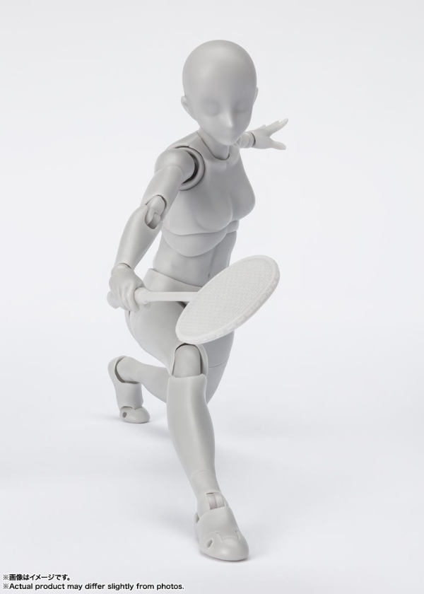 BANDAI Spirits Body-Chan -Sports- Edition DX Set (Gray Color ver.) , Tamashii Nations S.H.Figuarts(4573102649348)(4573102649348)