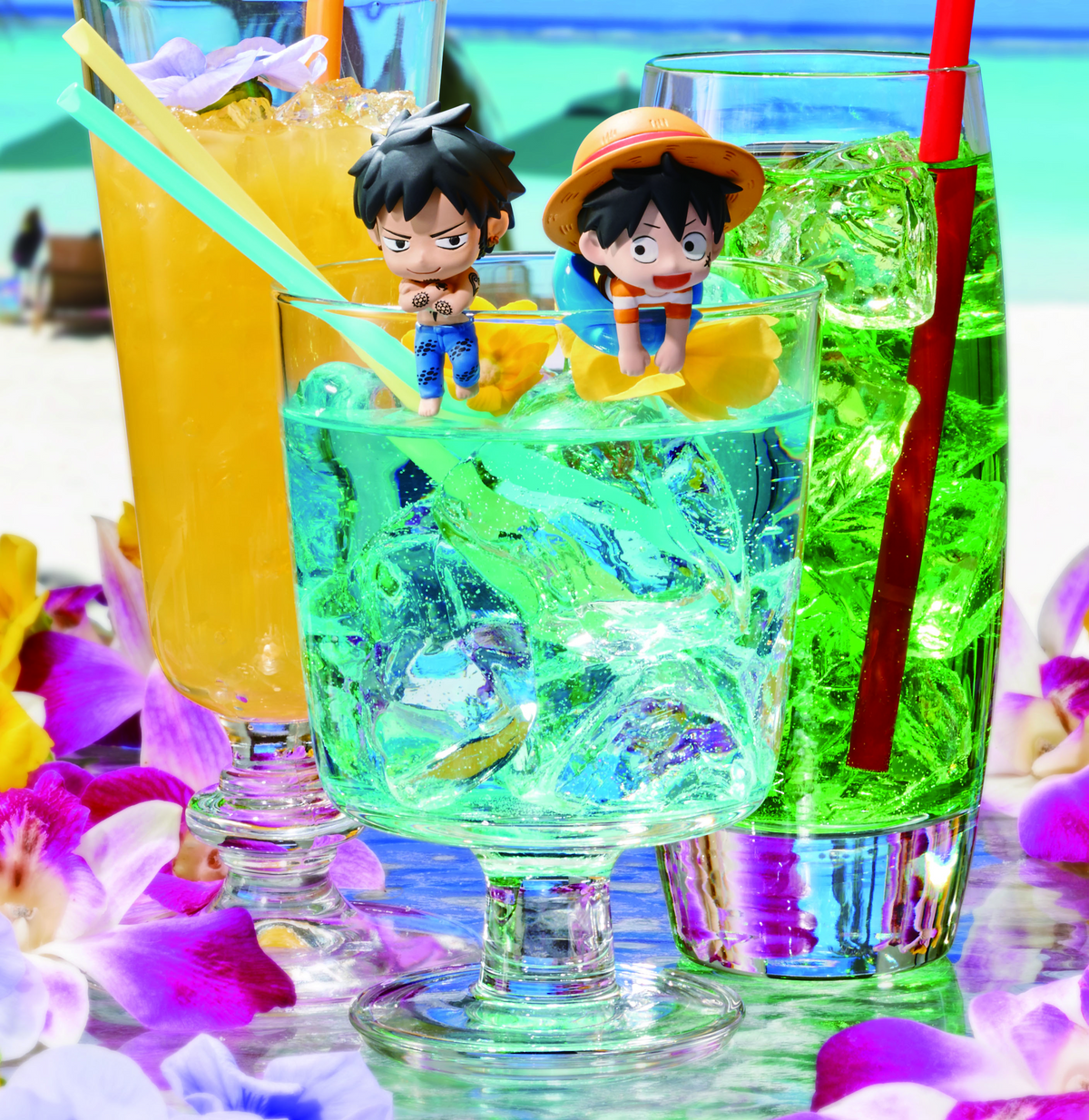MegaHouse Ochatomo series ONE PIECE Pirates Vacance (Repeat)