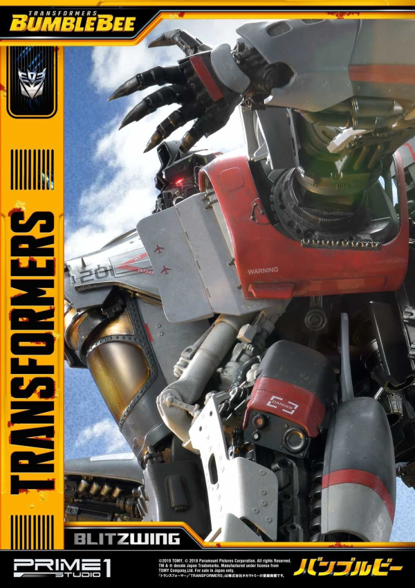Prime 1 Studio Museum Masterline Transformers: Bumblebee (Film) Blitzwing EX Version(4562471908088)(4562471908088)