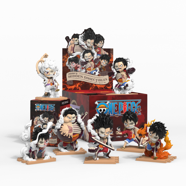 Mighty Jaxx Hidden Dissectibles: One Piece Series 6 (Luffy Gear’s)(631978818245)(631978818245)