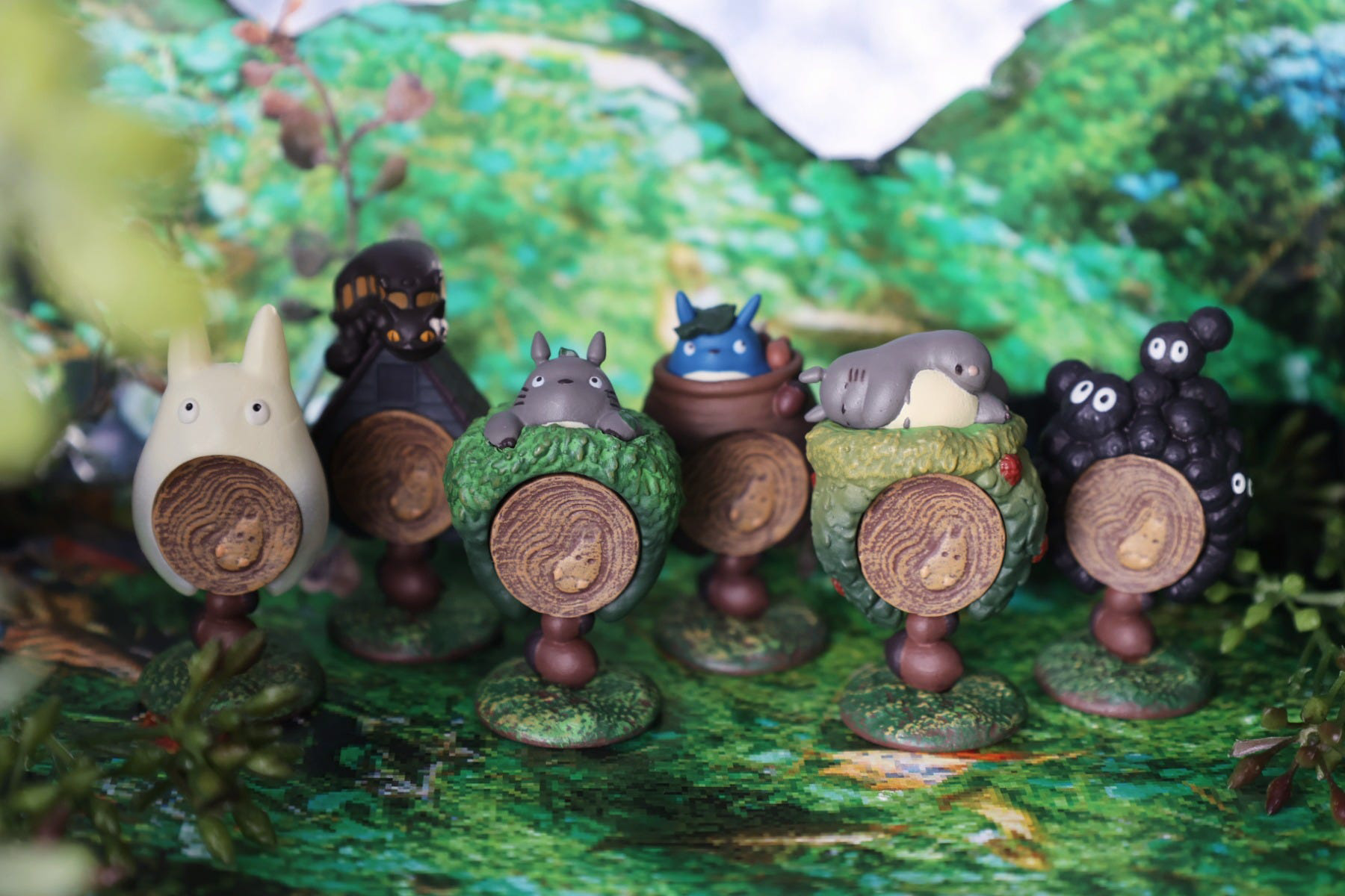 Kazaring - Totoro "My Neighbor Totoro" (Box/6) | 4990593423330