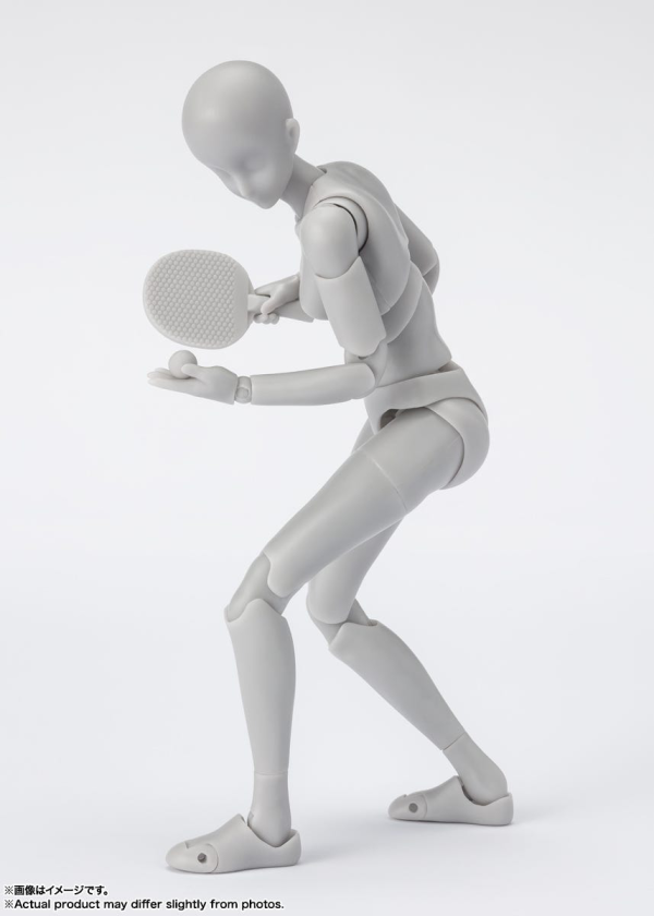 BANDAI Spirits Body-Chan -Sports- Edition DX Set (Gray Color ver.) , Tamashii Nations S.H.Figuarts(4573102649348)(4573102649348)