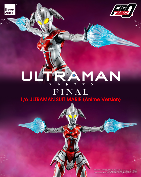 Three Zero FigZero 1/6 ULTRAMAN SUIT MARIE (Anime Version) | 4895250806979