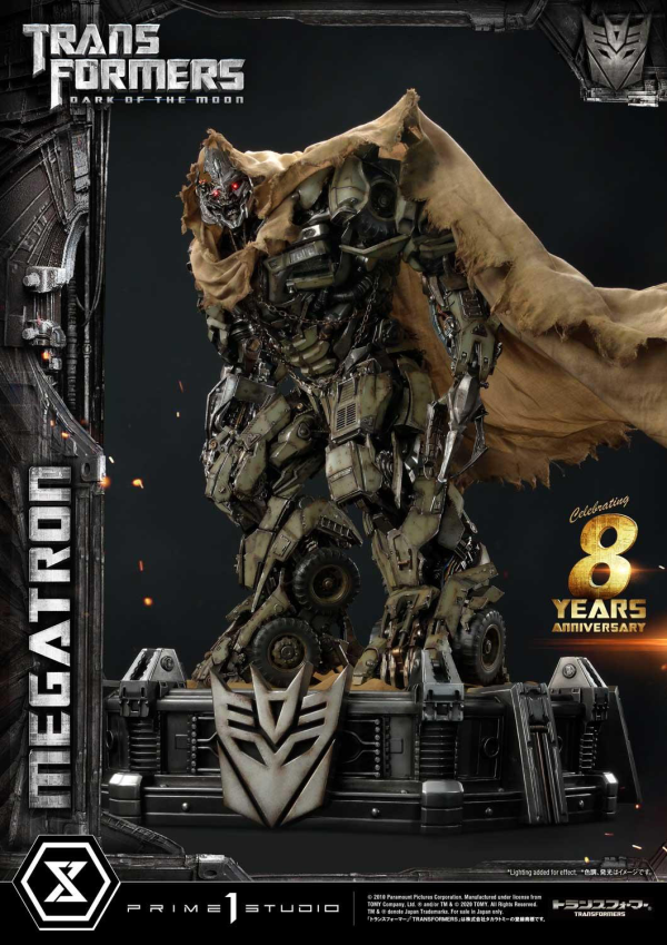 Prime 1 Studio Museum Masterline Transformers: Dark of the Moon (Film) Megatron EX Bonus Version(4582535944968)(4582535944968)