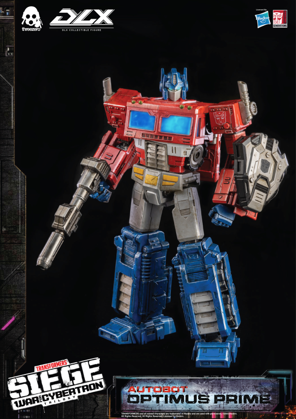 threezero Transformers: War for Cybertron Trilogy - DLX Optimus Prime | 4895250816343