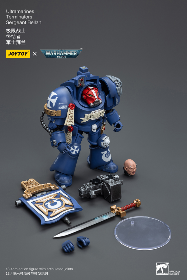 Joy Toy Ultramarines Terminators Sergeant Bellan(6973130376663)(6973130376663)