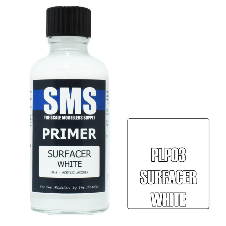 Primer SURFACER WHITE 50ml | 0707959822249