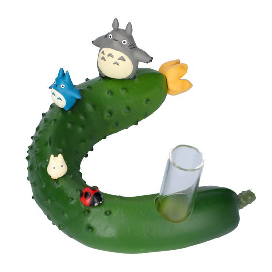 Totoro and Vegetable single vase - Cucumber "My Neighbor Totoro" (Box/3) | 4990593425846