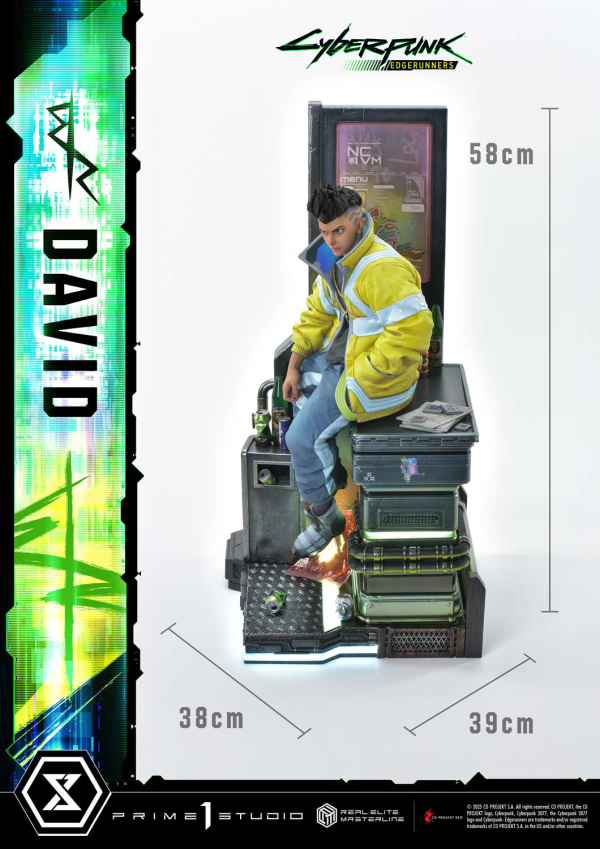 Prime 1 Studio Real Elite Masterline Cyberpunk: Edgerunners David(4582647121530)