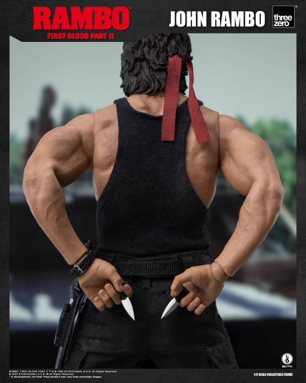 Three Zero Rambo: First Blood Part II - 1/6 John Rambo | 4897056205239
