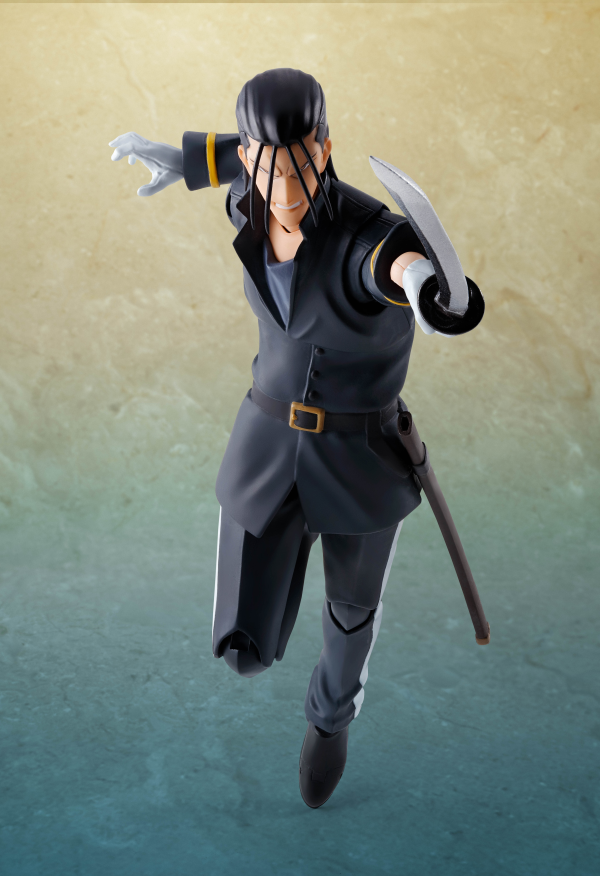 BANDAI Tamashii Hajime Saito "Rurouni Kenshin: Meiji Swordsman Romantic Story", TAMASHII NATIONS S.H.Figuarts | 4573102654816