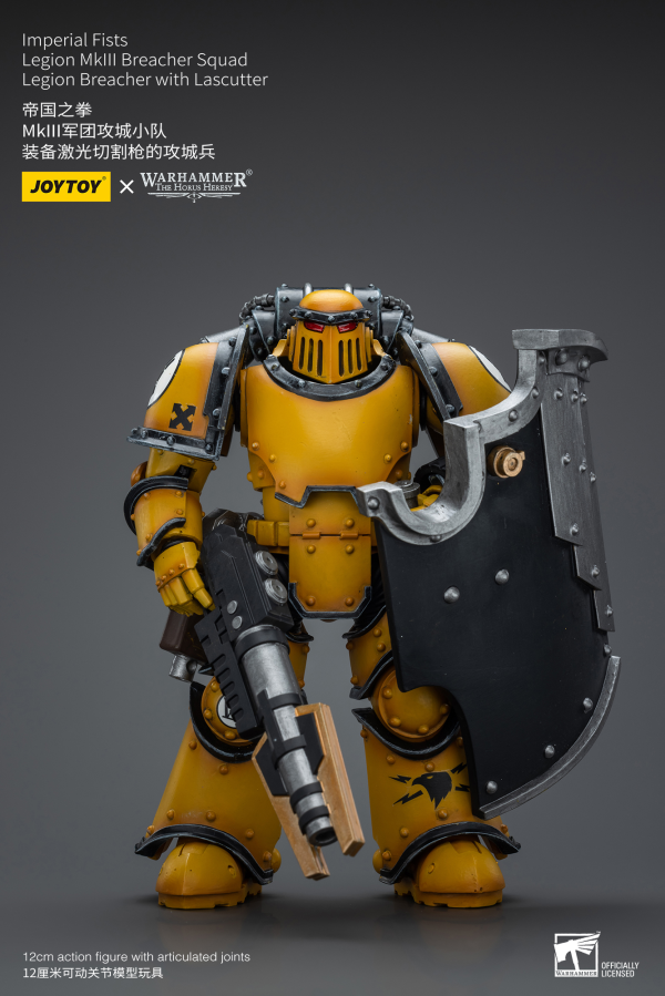Joy Toy Imperial Fists Legion MkIII Breacher Squad Legion Breacher with Lascutter(6973130379121)(6973130379121)