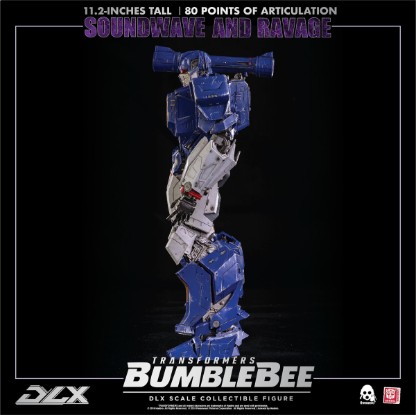 Three Zero Transformers: Bumblebee - DLX Soundwave and Ravage | 4897056202627