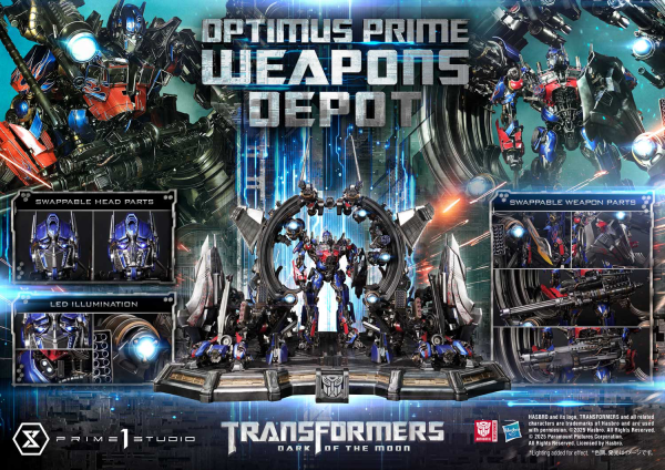 Prime 1 Studio Museum Masterline Transformers: Dark of the Moon (Film) Optimus Prime Weapons Depot(4582647121059)(4582647121059)