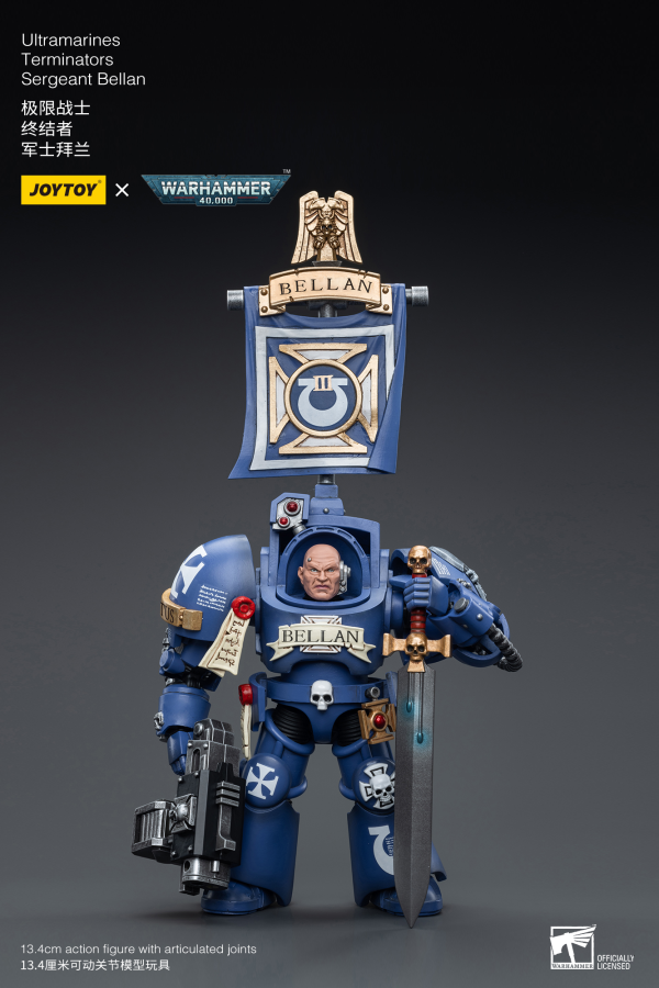 Joy Toy Ultramarines Terminators Sergeant Bellan(6973130376663)(6973130376663)