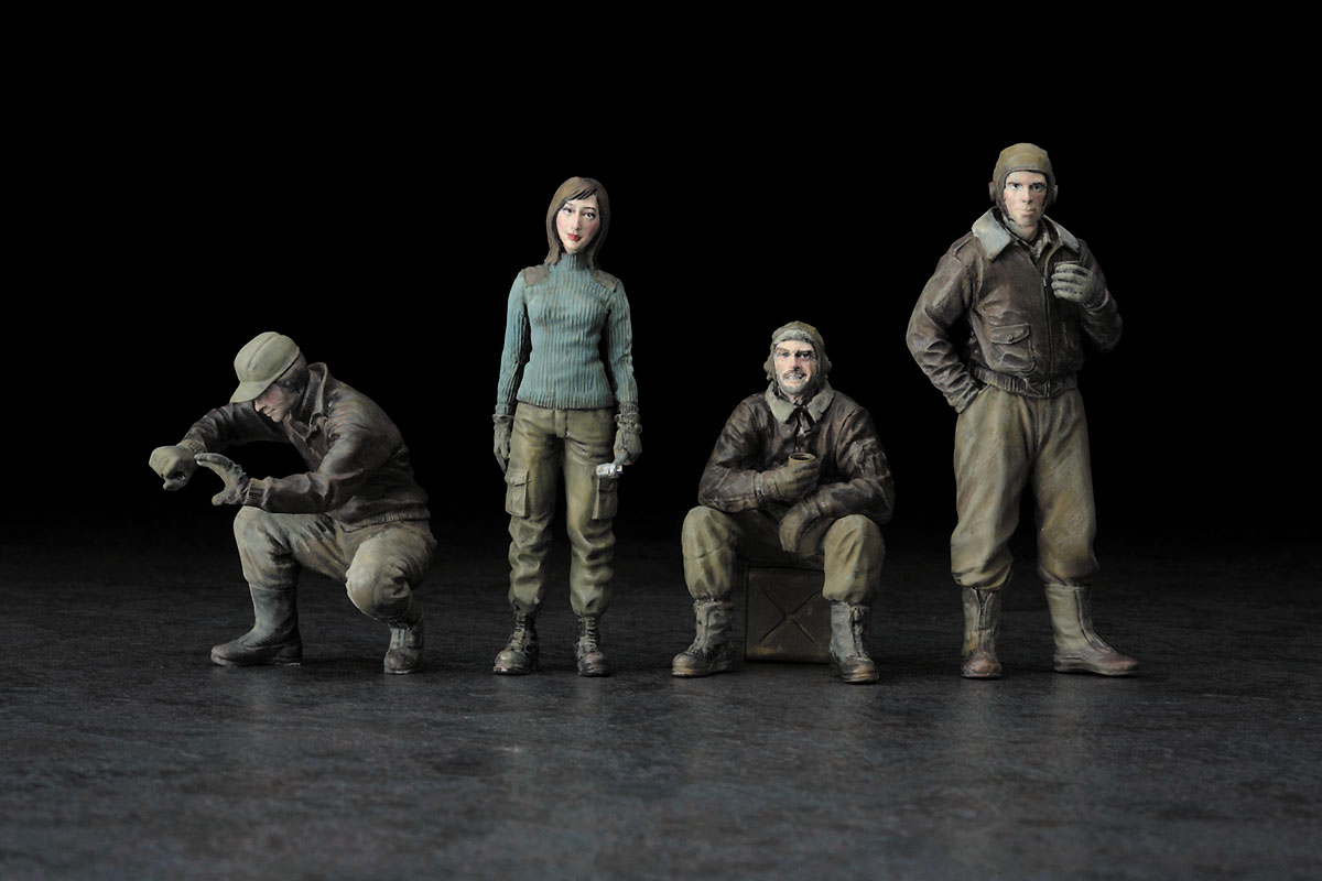 [MK02] 1:20 Ma.K. FIGURE SET A (Mercenary Troops' Arms Cold District Maintenance Soldiers) | 4967834640023