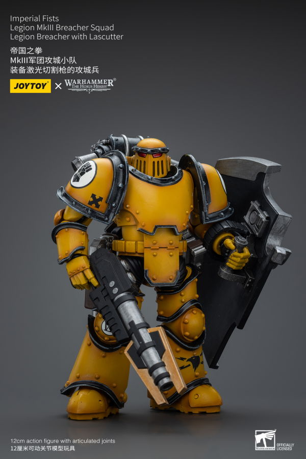Joy Toy Imperial Fists Legion MkIII Breacher Squad Legion Breacher with Lascutter(6973130379121)(6973130379121)