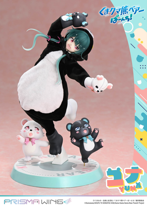 Prime 1 Studio PRISMA WING Kuma Kuma Kuma Bear Punch! Yuna 1/7 Scale Pre-Painted Figure | 4582647120601