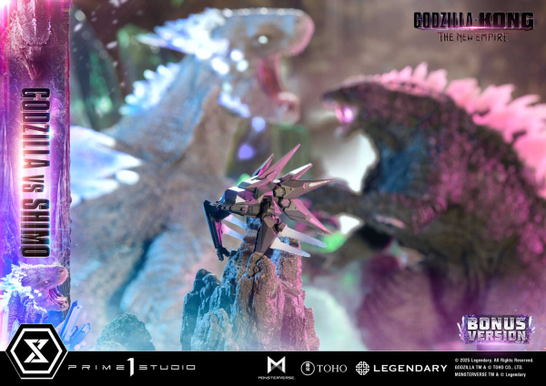 Prime 1 Studio Ultimate Diorama Masterline Godzilla x Kong: The New Empire Godzilla vs Shimo Bonus Version | 4582647121684