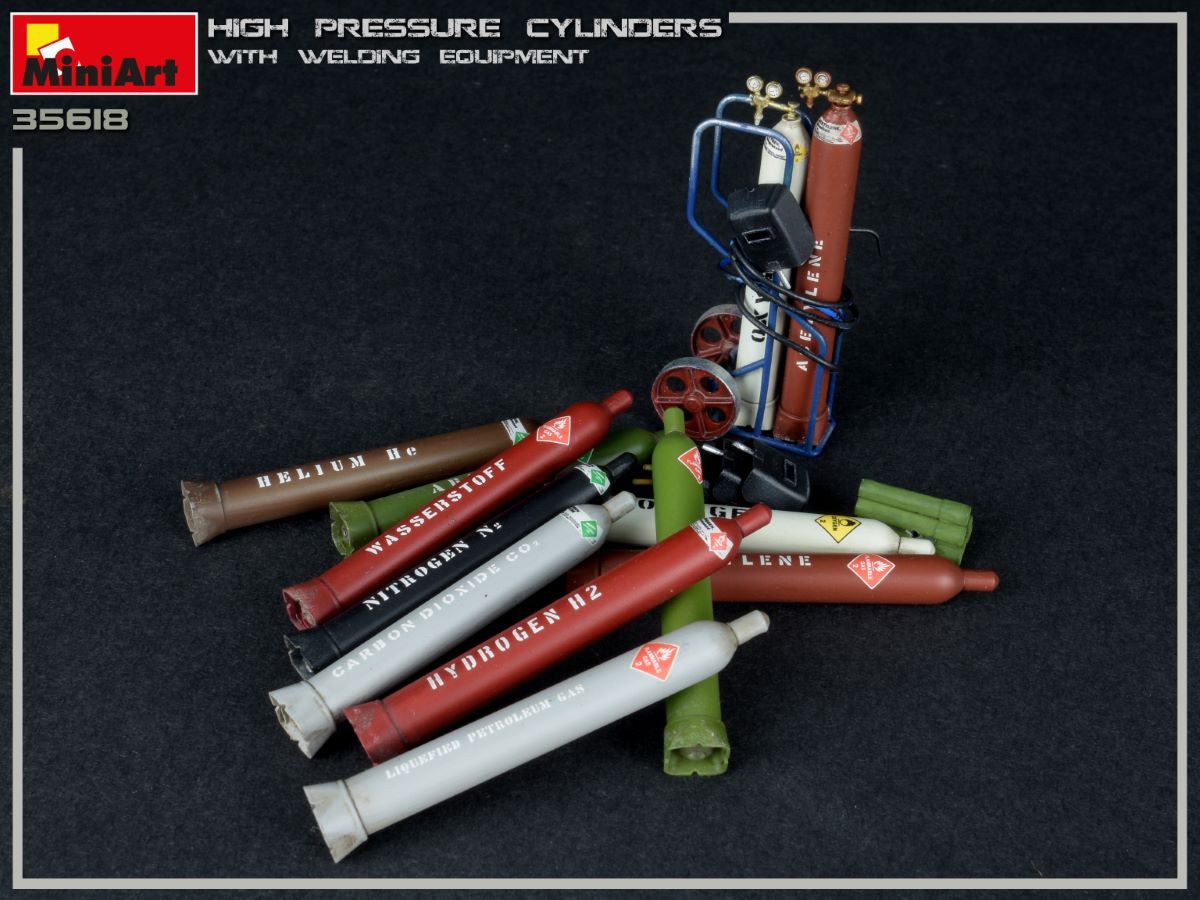 MiniArt High Pressure Cylinders w/ Welding Equipment | 4820183312907