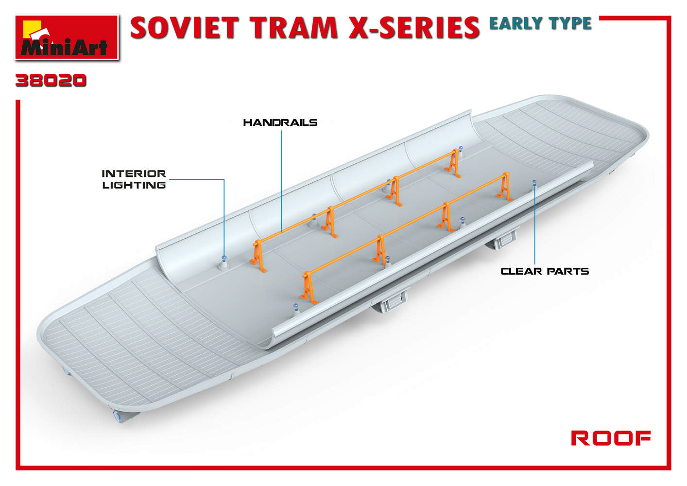 MiniArt 1/35 Soviet Tram 'X'-Series. Early Type | 4820183312570