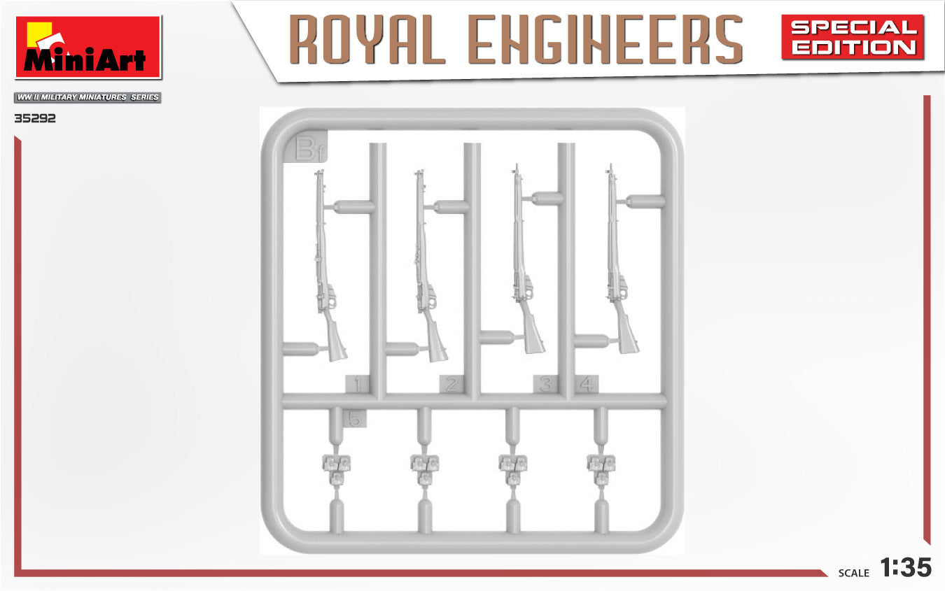 MiniArt 1/35 Royal Engineers. Special Edition | 4820183314215