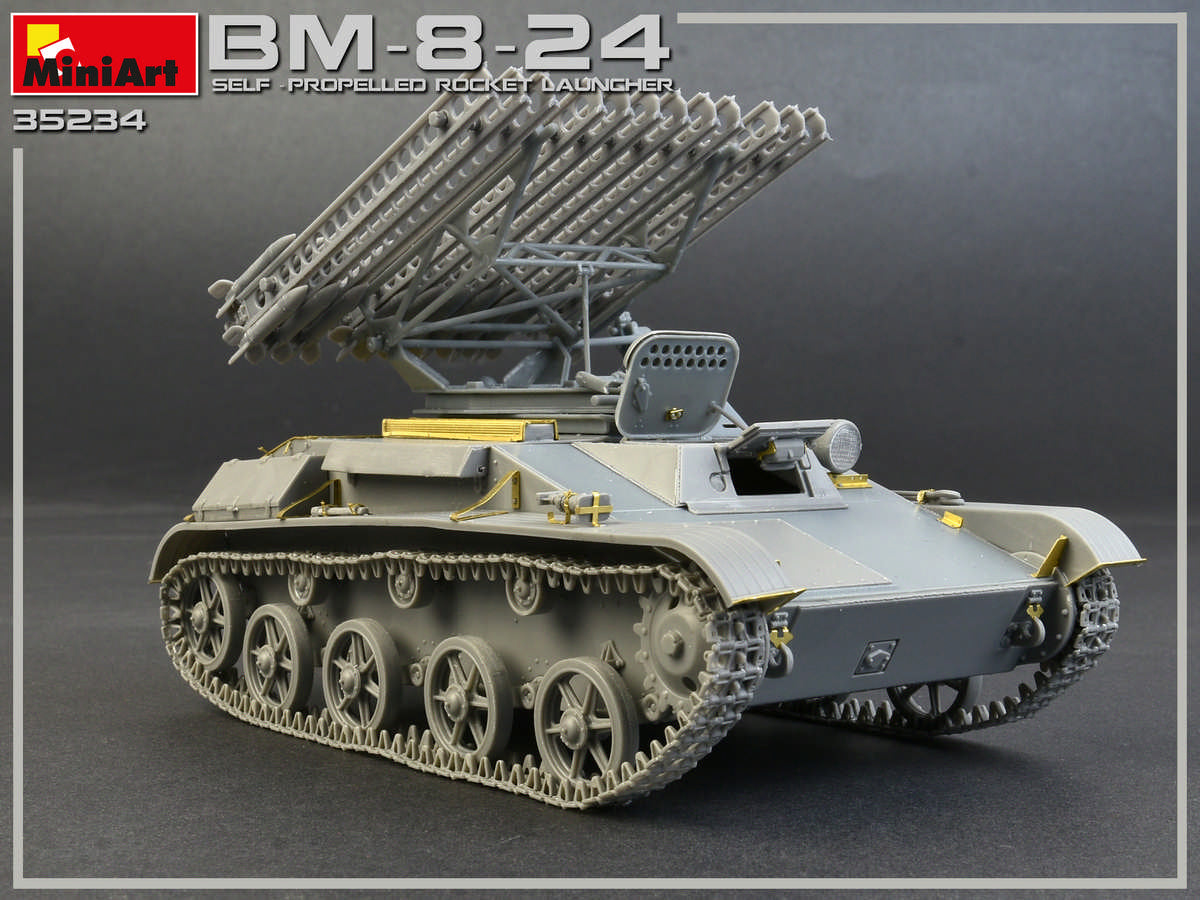 MiniArt BM-8-24 Self-Propelled Rocket Launcher. Interior Kit (1/35) | 4820183311856
