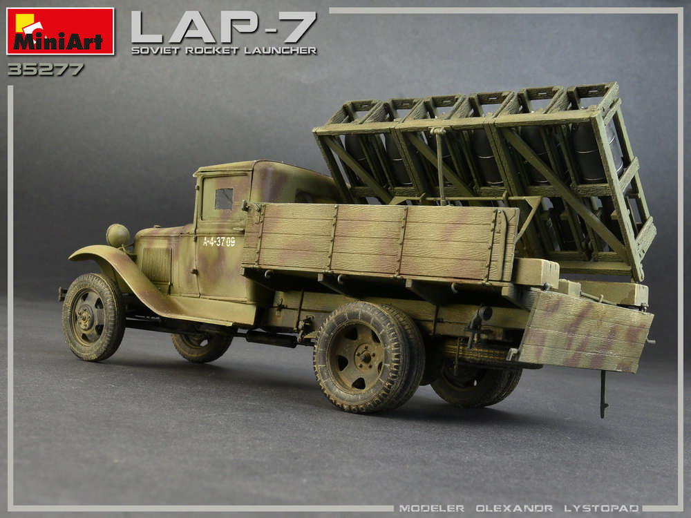 MiniArt 1/35 Soviet Rocket Launcher LAP-7 | 4820183311825