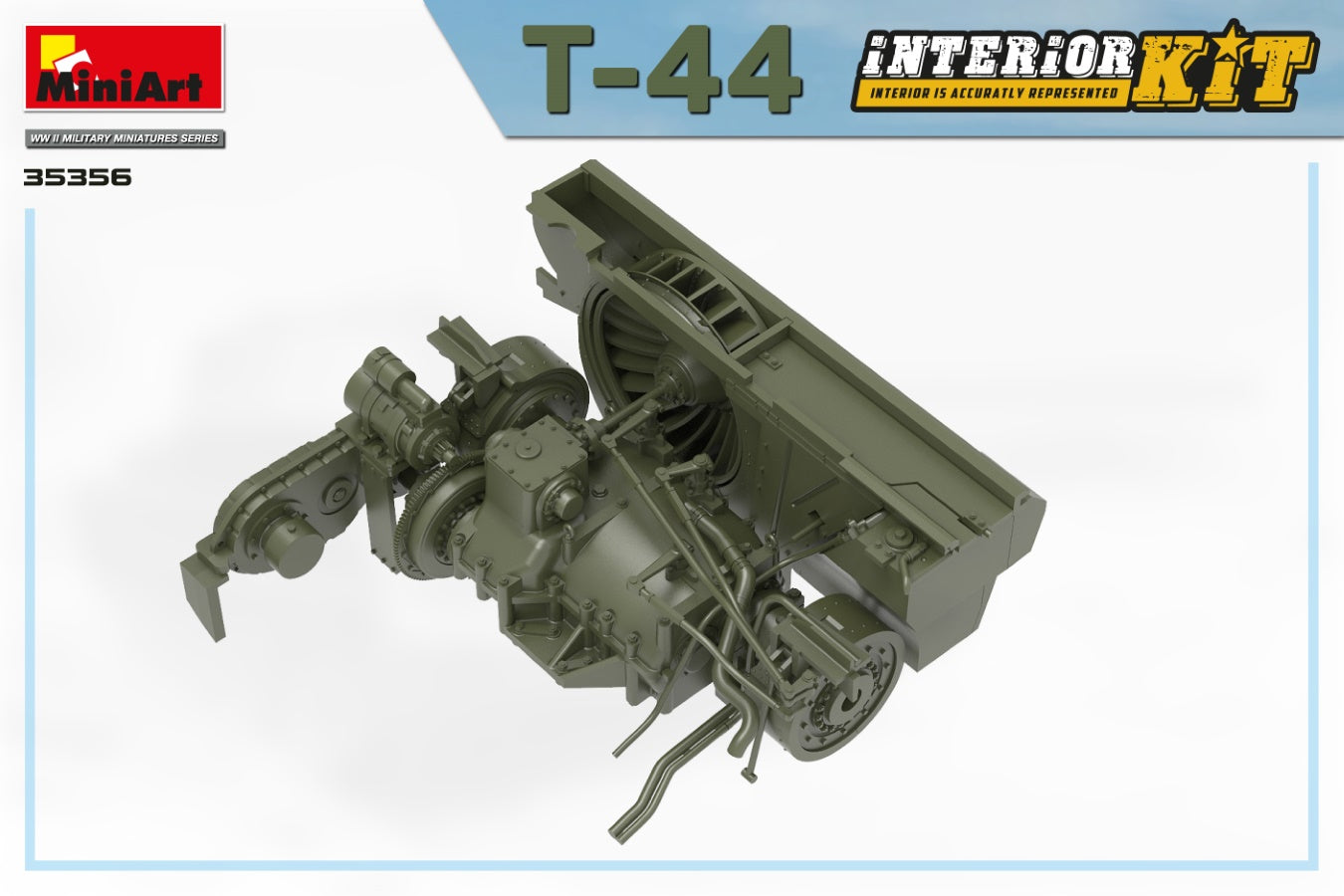 MiniArt 1/35 T-44 Interior Kit | 4820183313997