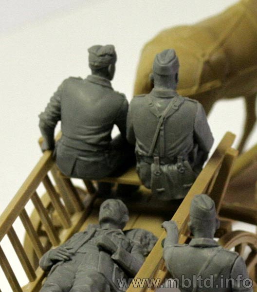 MASTER BOX 1/35 Road to the Rear