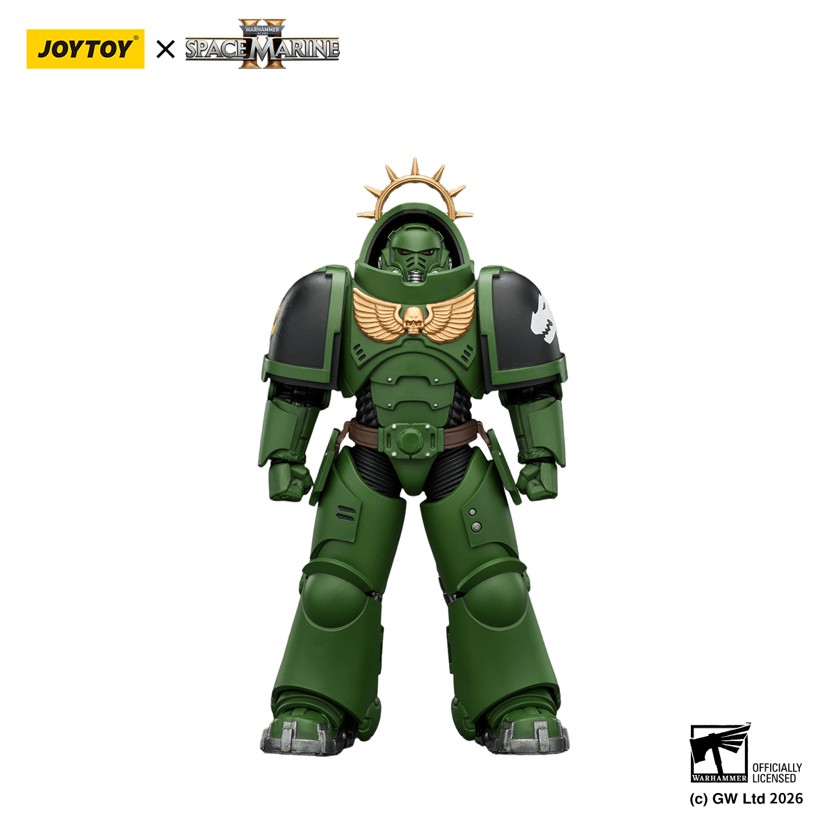 Game Edition Salamanders Heavy Intercessor with Heavy Bolt Rifle and Bolt Pistol | 6927054403677