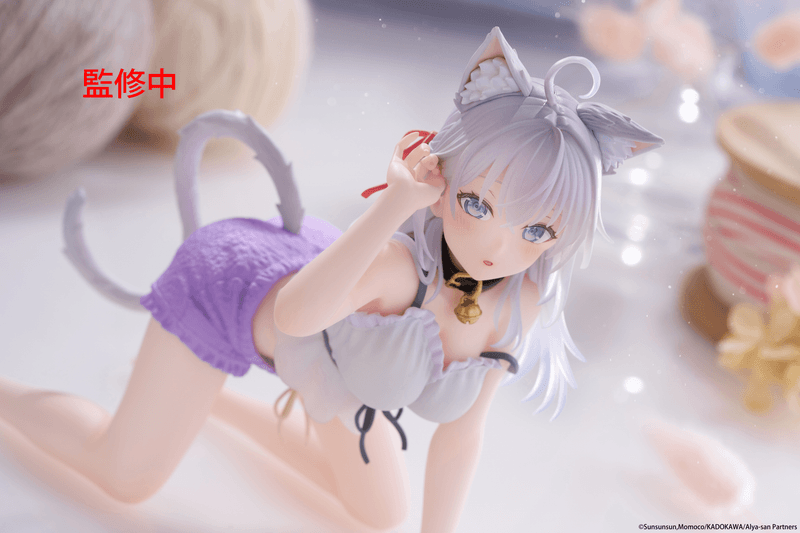 TAITO Alya Sometimes Hides Her Feelings in Russian Desktop Cute Figure - Alya (Cat Ear Roomwear Ver.) | 840342403929