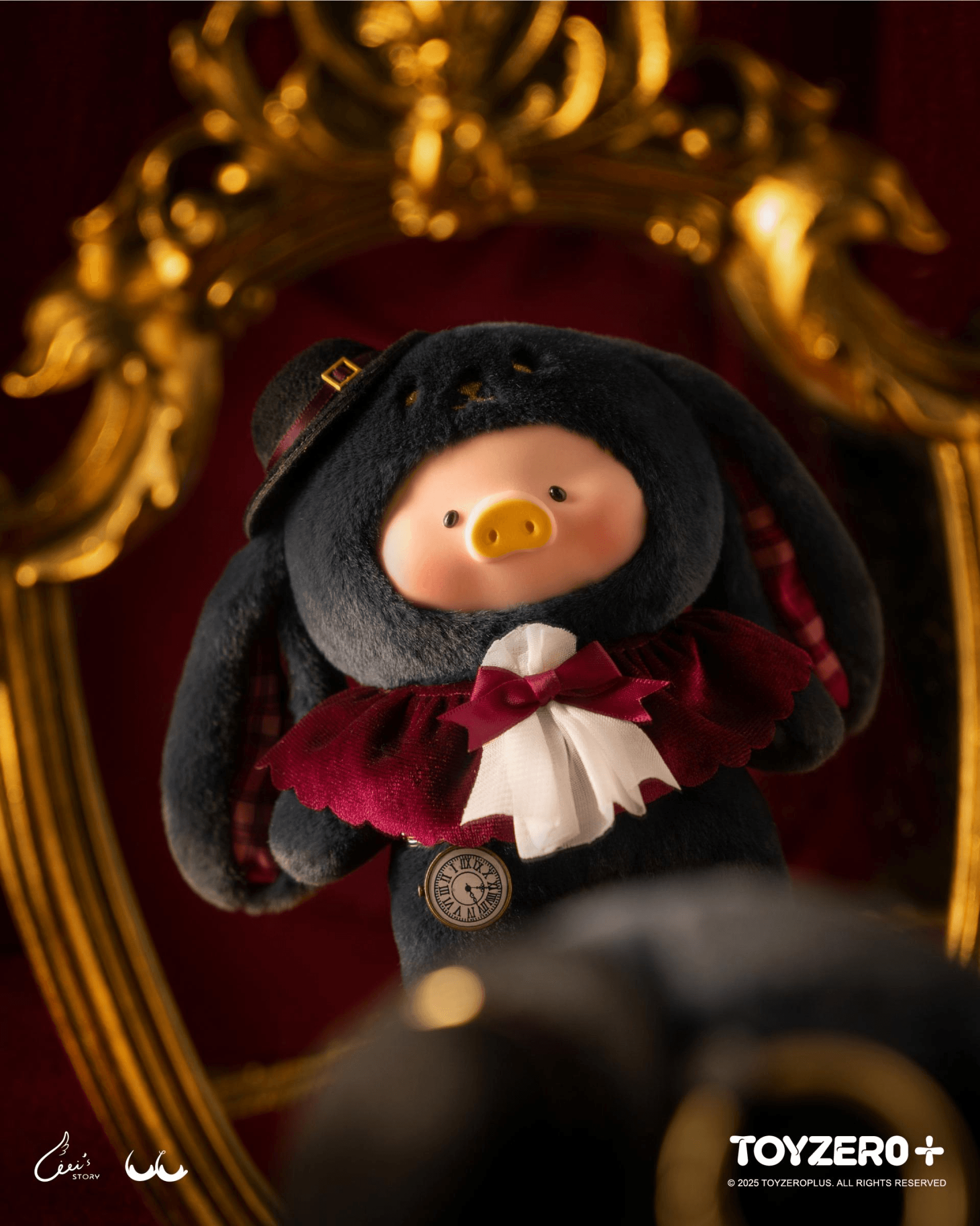 LuLu the Piggy - Vinyl Face Plush Keychain (Magician Bunny LuLu ver.) | 6978531760233