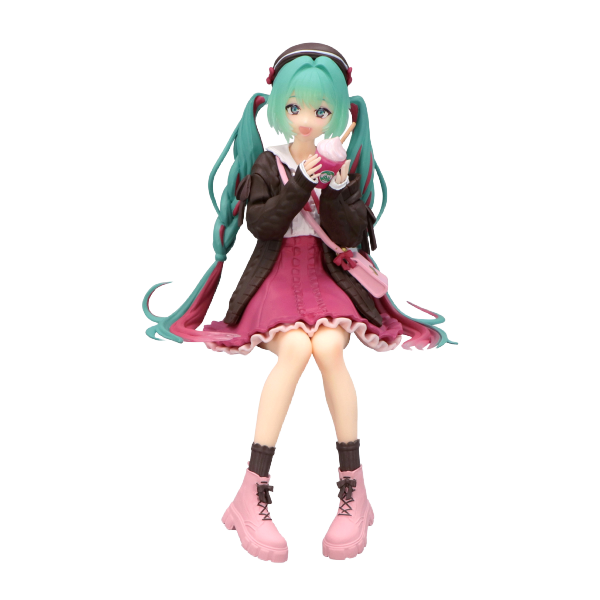 Hatsune Miku　Noodle Stopper Figure -Autumn Date Pink Color ver.- | 4582782362201