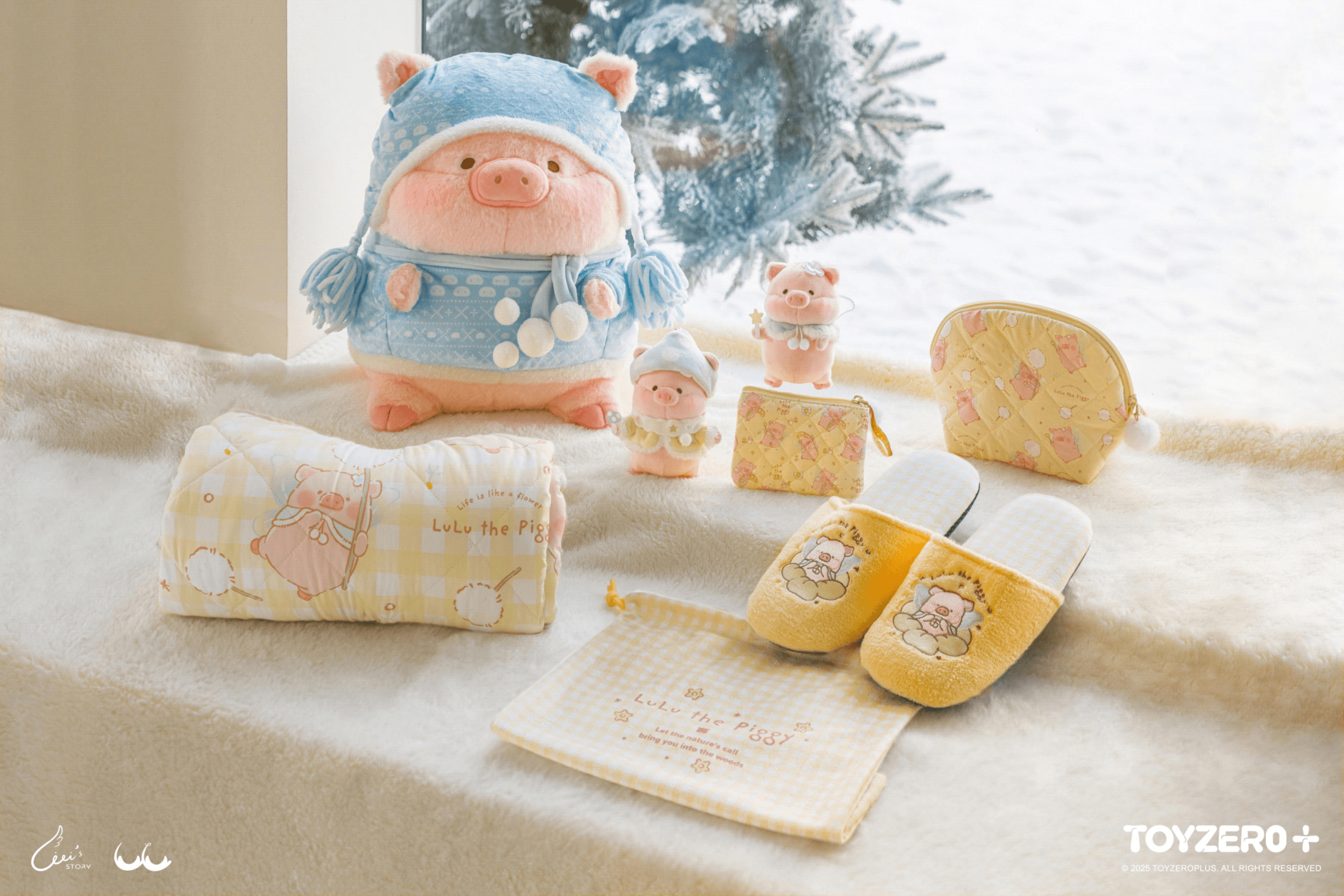 LuLu the Piggy Winter Series - Winter Fashion Lu 35cm Plush | 6978531761698