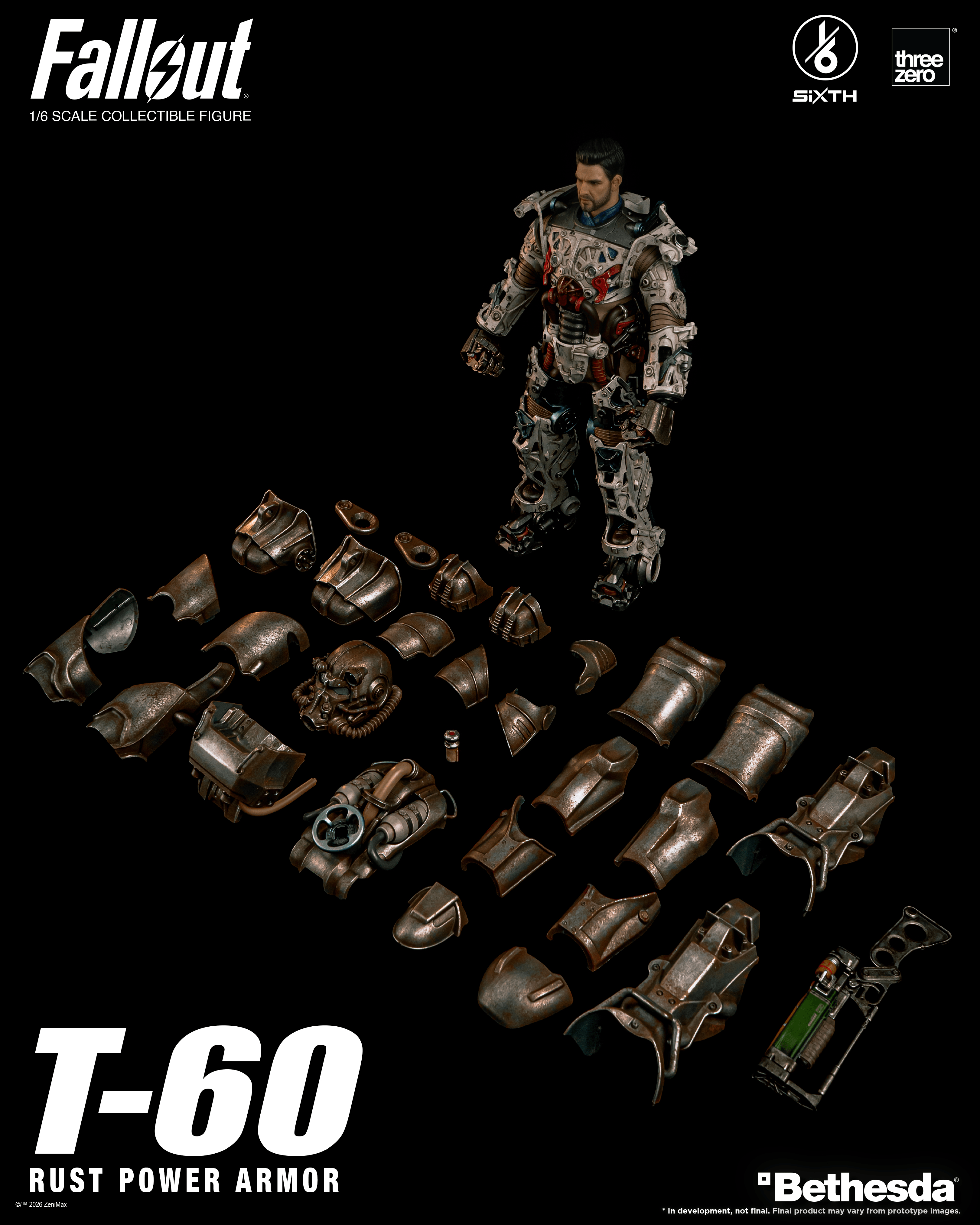 Fallout - 1/6 T-60 Rust Power Armor