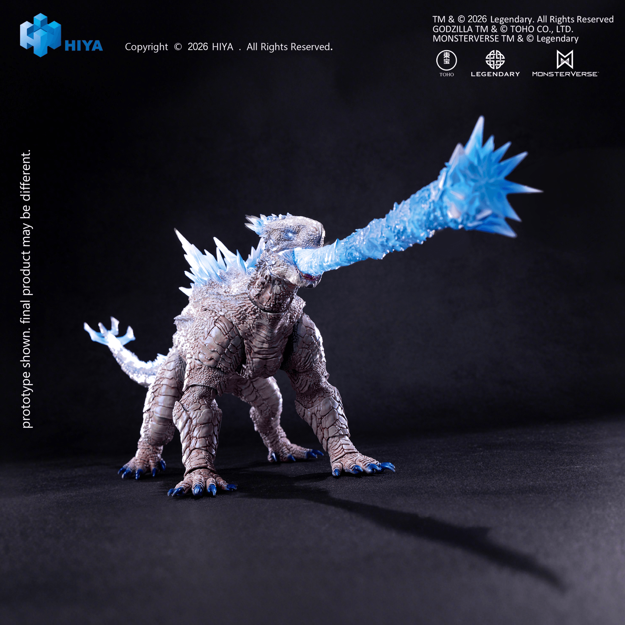 None Scale 6.7 Inch Godzilla x Kong The New Empire Frost Bite Blast Shimo Action Figure | 6957534205385